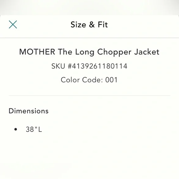 NWT M Mother Denim The Long Chopper Black Moto Trench Jacket Trench Coats